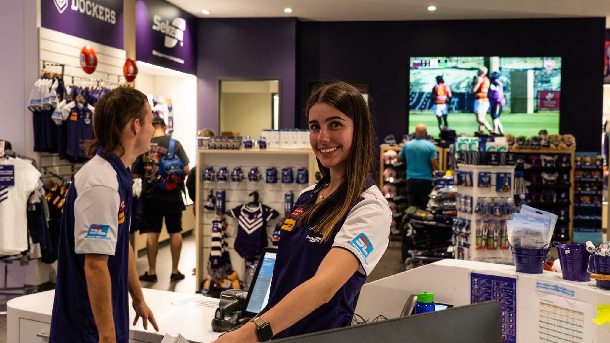 The Dock, Fremantle Dockers Team Store based at Cockburn ARC