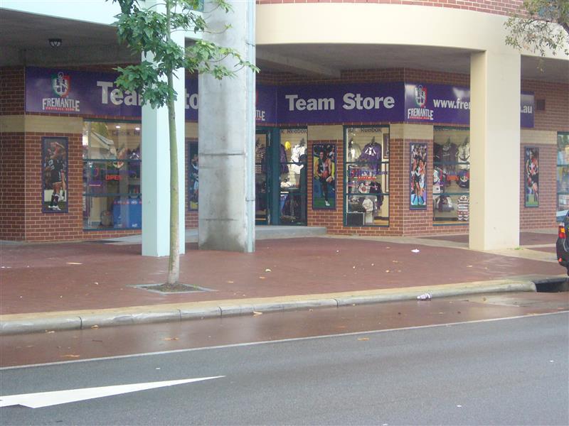 Fremantle Dockers Team Store at Subiaco Oval in 2008