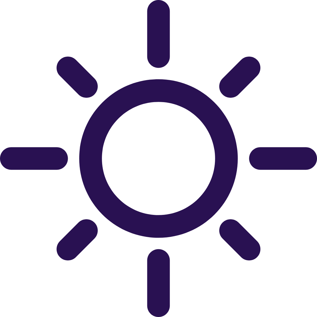 Sun icon
